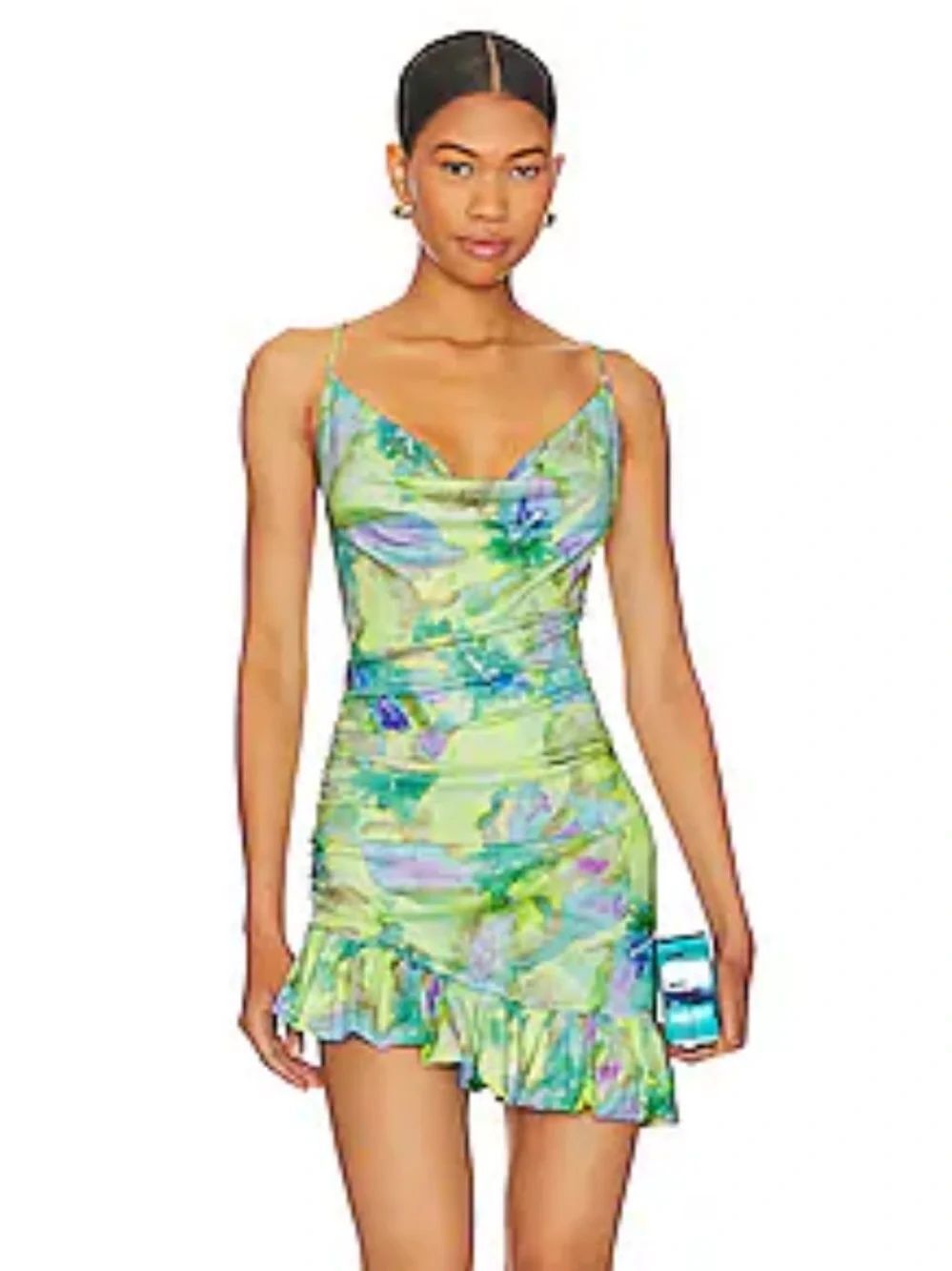 NWT For Love & Lemons Aster Mini Dress in Green
Revolve Medium